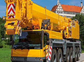 350 тонн Liebherr LTM 1350